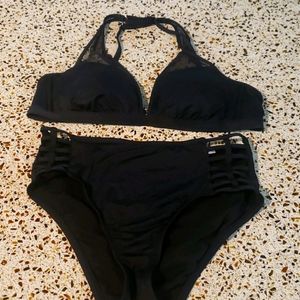 High waisted bikini